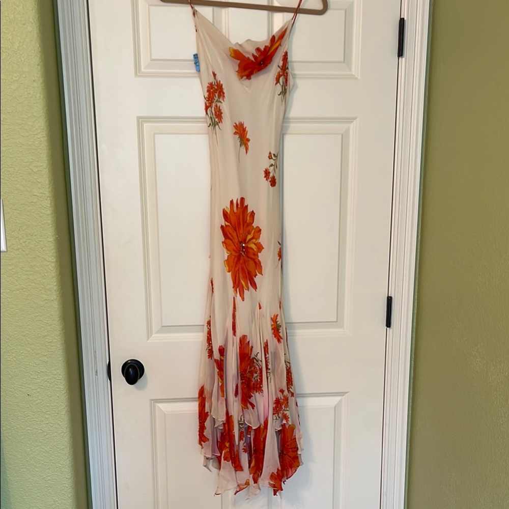Sue Wong elegant deco styled Y2K gown